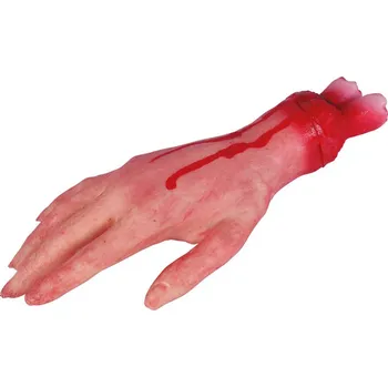 Karnevalový doplněk Krvavá ruka - 21 cm
