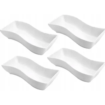 PORCELÁNOVÁ SADA MISEK NA DIPY FLORINA ADRIA, 4 KUSY