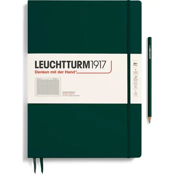 Notes A4 Leuchtturm1917 zelený