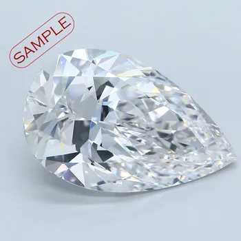 Drahý kámen Přírodní diamant brusu Kapka 10.02 ct G IF s GIA certifikátem GWGBMUU73