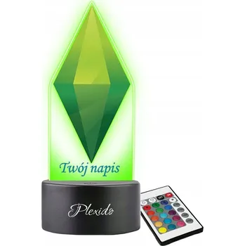 Lampička Plexido vícebarevná Noční lampa