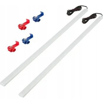 Tuning LED osvětlovací lišta AQUALED 2x100 cm bílá 12V