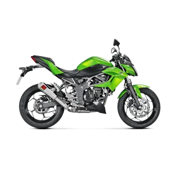 Výfuk pro motocykl Akrapovic Slip-On Line Titanium/Titanium Kawasaki Z 250 SL 2015 – 2017