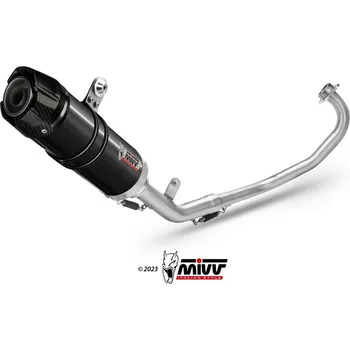 Výfuk pro motocykl Moto výfuk MIVV GP-C BLACK with carbon cap YAMAHA YZF R125 2014 - 2018
