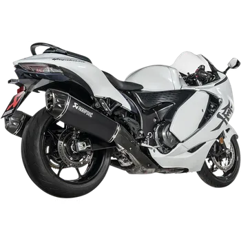 Výfuk pro motocykl Akrapovic Slip-On Line Carbon fiber/Carbon Suzuki GSX-R 1300 Hayabusa 2021 – 2024