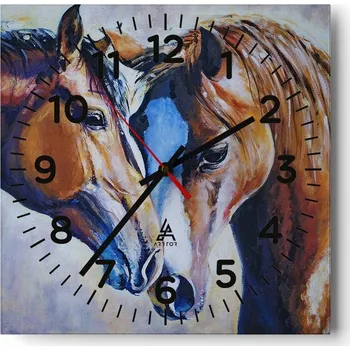 Hodiny Nástěnné hodiny do obýváku 40x40 Abstrakce Tiché hodiny Skleněné hodiny Bez hlučnosti