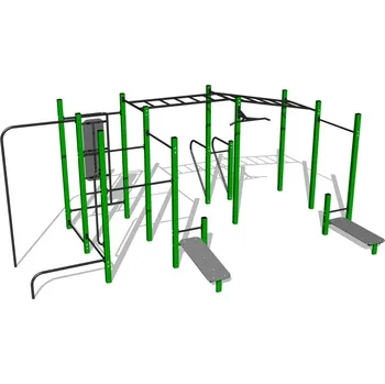 Dětské hřiště Playground System Street workoutová sestava WS 023 - (více barev konstrukce)