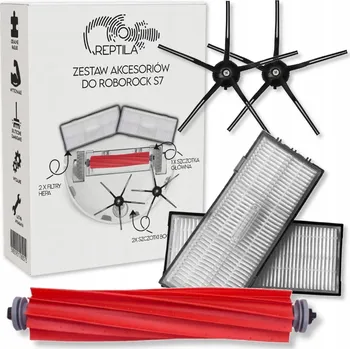 Příslušenství pro RoboRock s7, s7 PLUS, S7 MAX, S7 MAXV: KARTÁČ, FILTRY