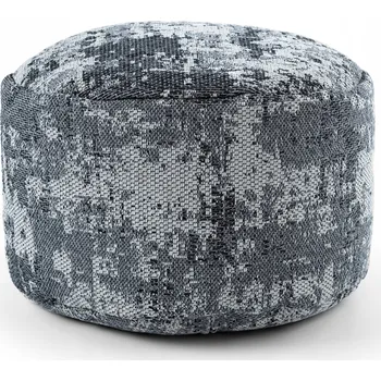 Taburet Bavlněná Taburet Podnožka válec 50x50 BOHO #D664