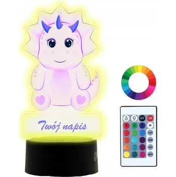 Lampička Plexido vícebarevná Noční lampa