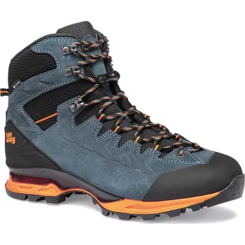 Pánská treková obuv trekové boty pánské HANWAG Makra Trek GTX Asphalt/Light Grey - 41,5