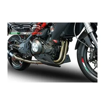 Výfuk pro motocykl Odstranění katalyzátoru GPR Benelli Bn 302 S 2015 - 2020 Decatalizzatore