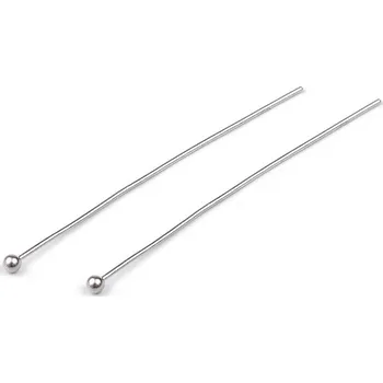 Nýt Ozdobný ketlovací nýt 40 mm Varianta: 2 platina, Balení: 200 ks