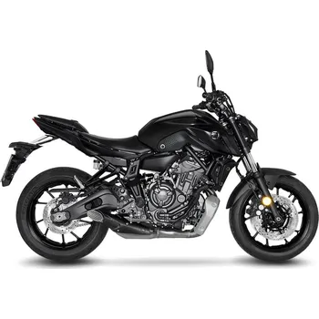 Výfuk pro motocykl Přídavná koncovka LeoVince YAMAHA MT-07 2021 - 2024 EXHAUST TIP