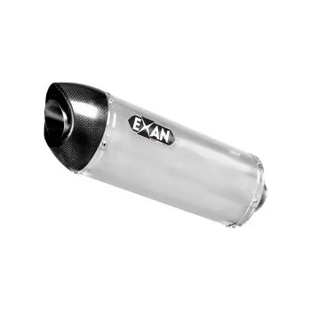 Výfuk pro motocykl Moto výfuk EXAN DUCATI MONSTER 821 18 - 20 OV CARBON CAP STAINLESS STEEL
