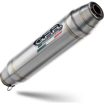 Výfuk pro motocykl Výfuk GPR Polaris RZR 200 2022 - 2024 Deeptone Inox