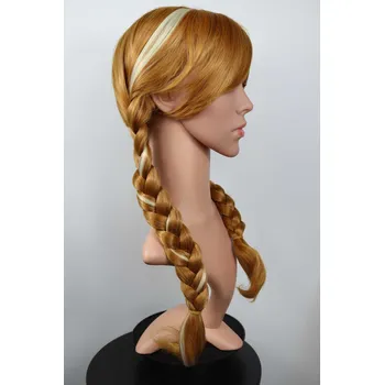 Paruka Wigorous Anna - dlouhá hnědá paruka