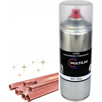 Barva ve spreji Lak barva ve spreji na hliník RAL 3022 Lesklá