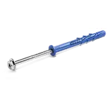 Hmoždinka rámová uzlovací s límcem Rawlplug R-FF1-N-10K200, šestihran, 10x200mm