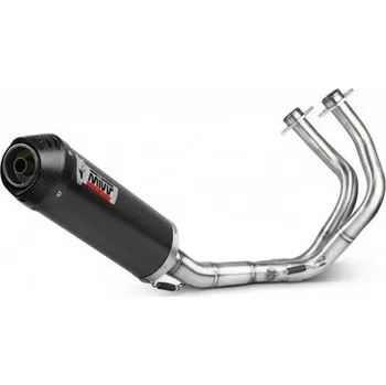 Výfuk pro motocykl Moto výfuk MIVV OVAL CARBON with carbon cap KAWASAKI NINJA 650 2017 - 2023