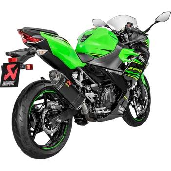 Výfuk pro motocykl Akrapovic Slip-On Line Carbon fiber/Carbon Kawasaki Z 400 2019 – 2024