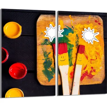 Kuchyňské prkénko Krájecí deska TMK ArtDeko sklo 2 ks