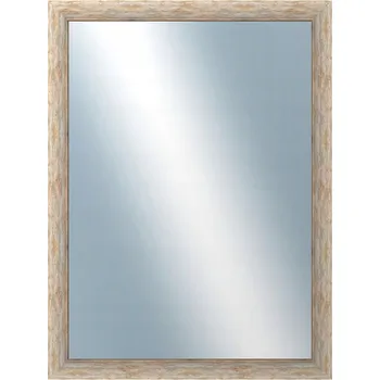 Zrcadlo Zrcadlo DANTIK nástěnné obdélníkové rám dřevo 600 x 800 mm