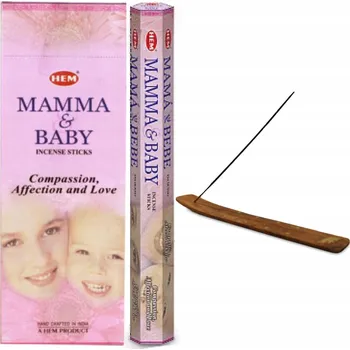 Čajovna Indické vonné tyčinky Aroma Máma a Dítě Mamma & Baby Aroma 20 Kusů HEM
