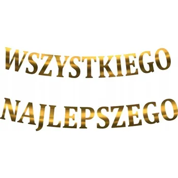 VŠE NEJLEPŠÍ girlanda banner NÁPIS
