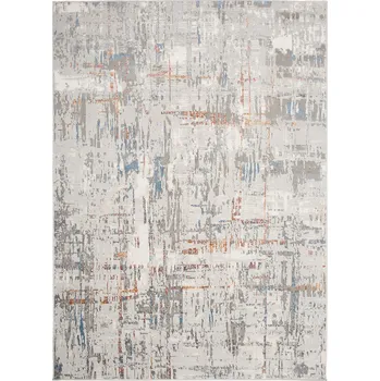 Koberec Módní industriální Koberec 120x170 Multikolor ŠEDÝ