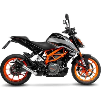Motodíl Výfuk LeoVince KTM DUKE 390 2021 - 2023 LV-10 BLACK EDITION