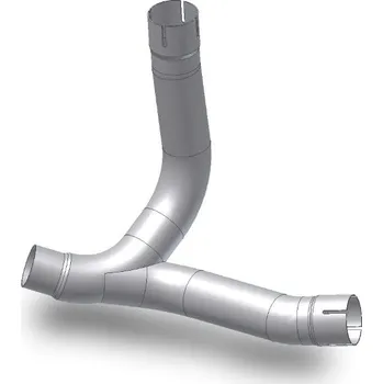 Výfuk pro motocykl Náhradní rozvod katalyzátoru MIVV DUCATI Monster Plus 2021-2021