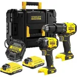 Aku kombinovaná sada Stanley FATMAX® V20,18V, 2x 2.0 Ah, TSTAK (SFMCK461D2T-QW)