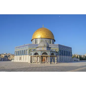 Obraz Plakát Mešita Al-Aksá bez rámu 30 x 20 cm