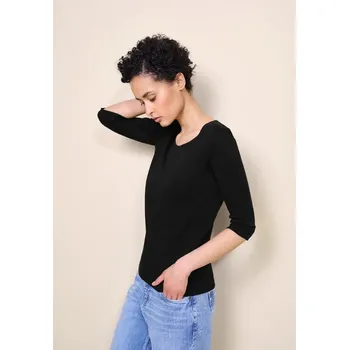 Tričko Street One 317588 černé Velikost: 38