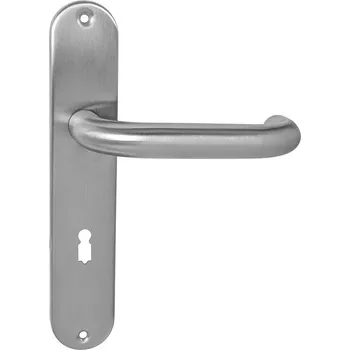 MPK - COSLAN - SO BB otvor pro klíč, klika/klika, 90 mm BN - Broušená nerez