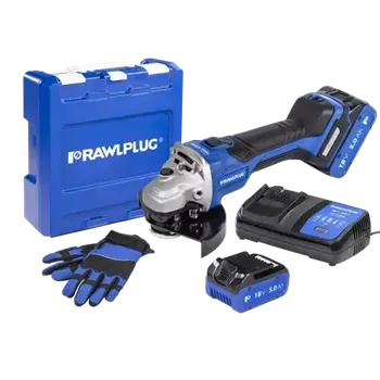 úhlová bruska Aku úhlová bruska Rawlplug R-PAG18-SV-XL2