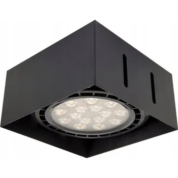 Stropní svítidlo GU10 35W bez rámečku černé zapuštěné QBOX1-BL OZZO