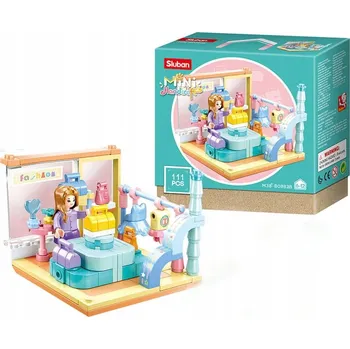 ostatní stavebnice Stavební stavebnice pro obchod s oděvy Sluban 111 dílů