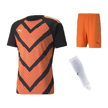 Brankářské rukavice Brankářský komplet Puma TEAMLIGA GRAPHIC oranžová/černá/bílá (XL)