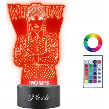 Lampička Plexido vícebarevná Noční lampa