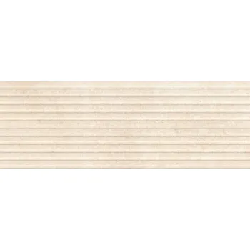 Obklad Obklad Ragno Travertino beige 3D cross cut 40x120 cm reliéfní RCUQ