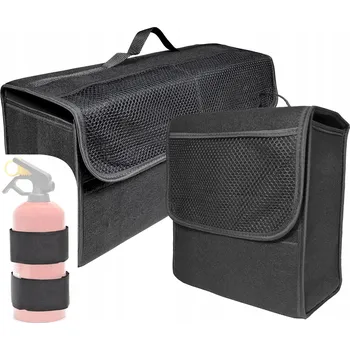 Organizér do auta Malý + Velký FILCOVÝ ORGANIZÉR do kufru + držadlo