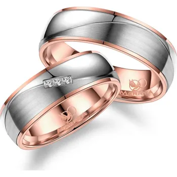 Prsten MARRYA® Dámský snubní prsten Titan - velikost 60 - TI-25D-60