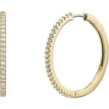 Náušnice Fossil Elegantní pozlacené kruhy Ellis JA7261710 + 2 měsíce na vrácení zboží