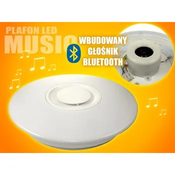 Kulatý Stropní Svítidlo Ledas 50 x 7,5 cm bílá