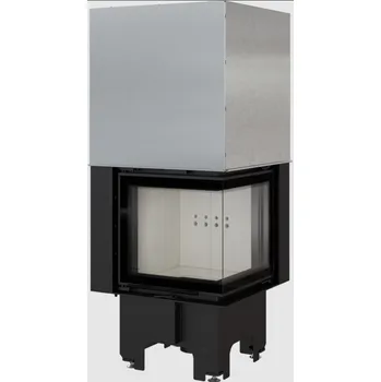 Krbová vložka Krbová vložka KRATKI VN 480/480 BS, pravé prosklení s výsuvem