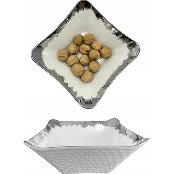 Miska salátová mísa na saláty čtvercová Silver Dream 20 cm