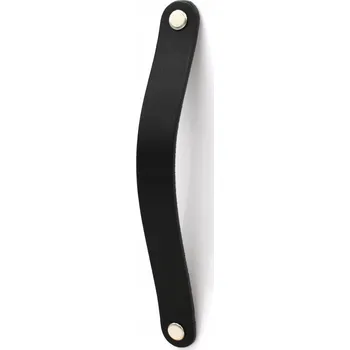 Nábytkové kování Nábytková úchytka klasická černá matná 16 x 2 x 16 cm