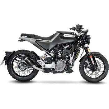 Motodíl Výfuk LeoVince HUSQVARNA SVARTPILEN 125 2021 - 2023 LV-10 BLACK EDITION